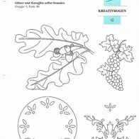 Kreativbogen 40 (Deko-K) - Infokarte über