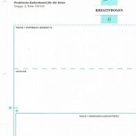 Kreativbogen 43 (Deko-K) - Infokarte über