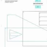 Kreativbogen 44 (Deko-K) - Infokarte über