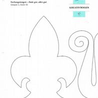 Kreativbogen 57 (Deko-K) - Infokarte über