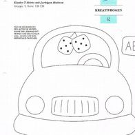 Kreativbogen 62 (Deko-K) - Infokarte über