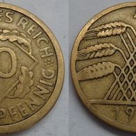 Deutsches Reich 10 Reichspfennig 1924 (A) ## S15