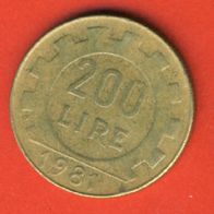 Italien 200 Lire 1981