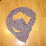 Schal blau Jersey sehr weich wie neu