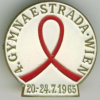 4. Gymnastic Wien 1967 Brosche Anstecker Pin :