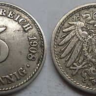 5 Pfennig 1908 (A) ## S13
