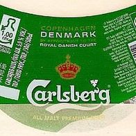 Bieretikett / Gemeinschafts-Etikett "Carlsberg" - Estland, Lettland, Litauen