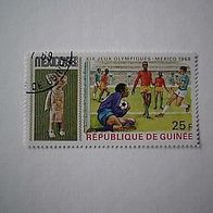 Guinee Olympiade Mexiko 1968 gestempelt