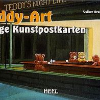 Teddy Art Bärige 15 Stück Kunst-Postkarten