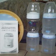 Muttermilchbehälter 4 Stk , Nuk und Avent NEU!