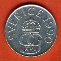 Schweden 5 Kronor 1990