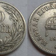 Ungarn 10 Filler 1894 ## C3