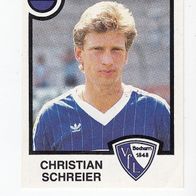 Panini Fussball 1984 Christian Schreier VfL Bochum Bild 34