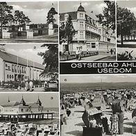 AK, Ostseebad Ahlbeck Usedom SW gel. (53)