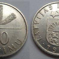 Lettland 50 Santimu 1992 ## K1