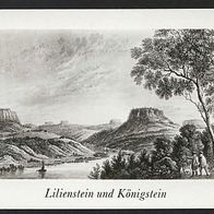 Lilienstein und Königstein SW n. gel. (279)