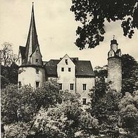 AK/ Karte, Burgen + Schlösser in der DDR SW (290)
