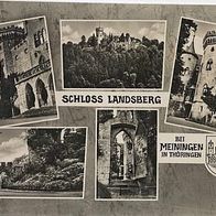 Schloß Landsberg bei Meiningen SW gel. (356)