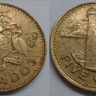 Barbados 5 Cents 1979 ## B12