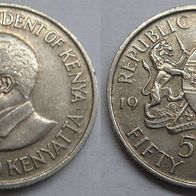 Kenia 50 Cents 1978 ## L