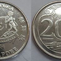 Singapur 20 Cents 2014 ## N2