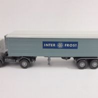 Wiking #528 MB 1620 Koffer-Sattelzug "Inter Frost" / / TOPP!!