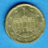 Deutschland 20 Cent 2013 A