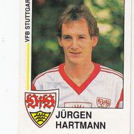 Panini Fussball 1991 Jürgen Hartmann VFB Stuttgart Nr 263