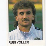 Panini Fussball 1991 Nationalspieler Rudi Völler Nr 407