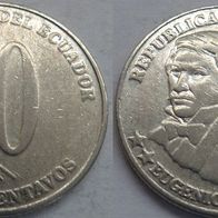 Ecuador 10 Centavos 2000 ## R2