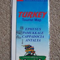 Türkei - Tourist Map - Landkarte v. der ganzen Türkei