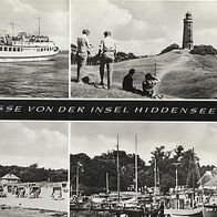 Grüsse von der Insel Hiddensee SW gel. (533)