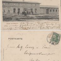 Gegensee Hinterstadt Ueckermündew AK-1908 Erhaltung 1