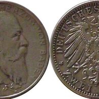 Baden: 2 Mark 1902