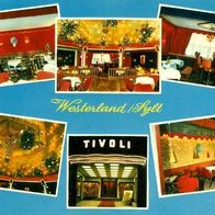 25980 Sylt - Westerland Tivili Tanz - Palast 6 Ansichten um 1967