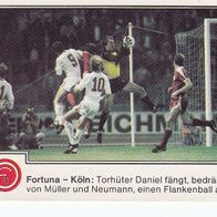 Panini Fussball 1980 Fortuna Düsseldorf - 1. FC Köln Nr 102