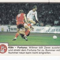 Panini Fussball 1980 1. FC Köln - Fortuna Düsseldorf Nr 189