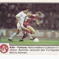 Panini Fussball 1980 1. FC Köln Cullmann - Fortuna Düsseldorf Nr 190
