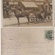 Berlin N 1913 Fotokarte geschrieben an Lehrer Neesemann Jakobshagen Erh.1