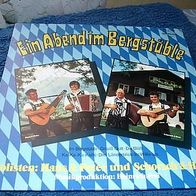 LP Ein Abend im Bergstüble mit original Autogramm