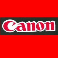 Canon Aufkleber Schriftzug Kult NEU Rarität