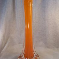 Überfangglas Vase 70er J.
