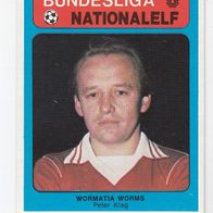 Americana Bundesliga / Nationalelf Peter Klag Wormatia Worms Nr 565