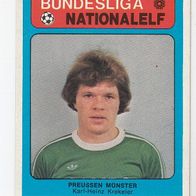 Americana Bundesliga / Nationalelf Karl Heinz Krekeler Preussen Münster Nr 593