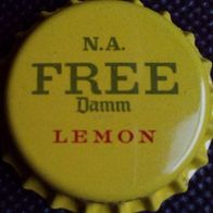Damm Free NA Lemon Export nach Katar Saudi Arabien Bier Brauerei Kronkorken unbenutzt