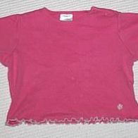 Pulli Gr. 68 uni rosa Baumwolle Pullover Shirt Mädchen