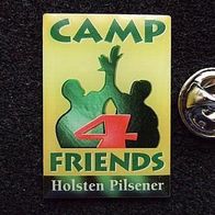 Pin: "Holsten Pilsner" Camp Friends, neuwertig