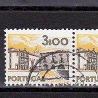 Portugal Mi. Nr. 1190 x - 2fach waagerecht - Landschaften und Baudenkmäler o <