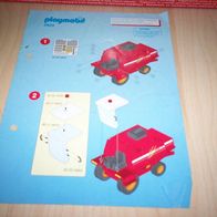 3929 Playmobil - Mähdrescher Anleitung / Bauplan