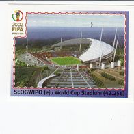 Panini Fussball WM 2002 Stadion Seogwipo Jeju Nr 12
